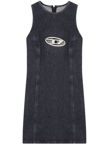 DIESEL - Cut-out Logo Mini Dress - Diesel - Modalova