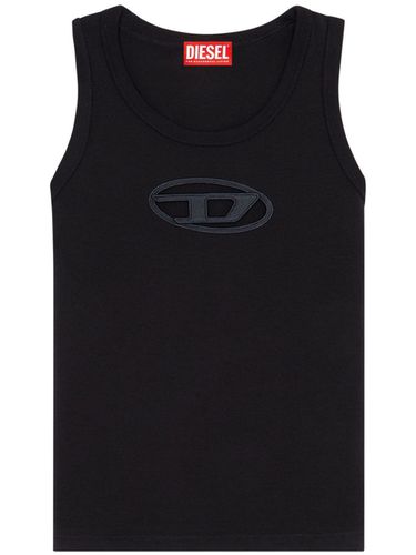 DIESEL - Logo Cotton Tank Top - Diesel - Modalova