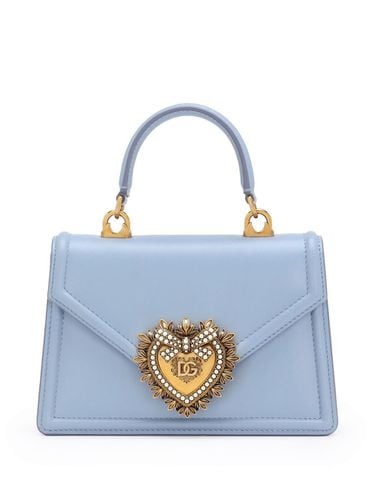 Devotion Small Leather Handbag - Dolce & Gabbana - Modalova