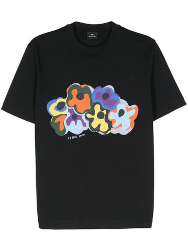 Printed Cotton T-shirt - PS Paul Smith - Modalova