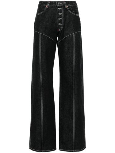 MARINE SERRE - Moon Denim Jeans - Marine Serre - Modalova