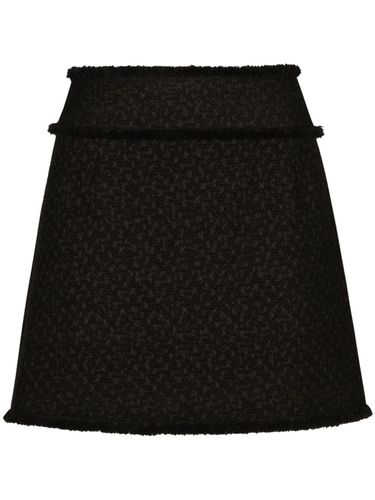 DOLCE & GABBANA - Tweed Mini Skirt - Dolce & Gabbana - Modalova