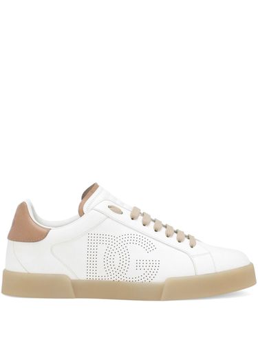 Portofino Leather Sneakers - Dolce & Gabbana - Modalova