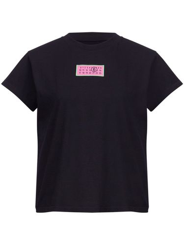 Logo Cotton T-shirt - MM6 Maison Margiela - Modalova