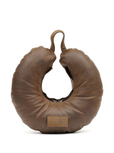 Travel Pillow Leather Shoulder Bag - MM6 Maison Margiela - Modalova