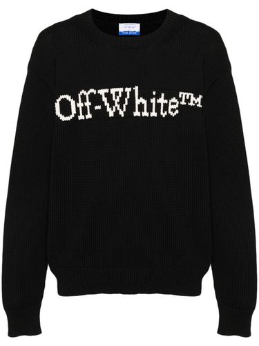 Bookish Cotton Crewneck Sweatshirt - Off-White - Modalova