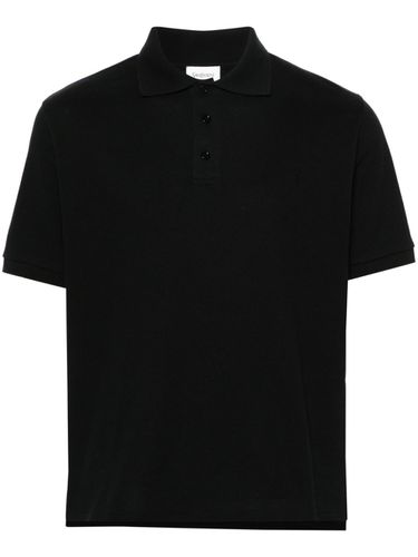 Piquet Cotton Polo Shirt - Saint Laurent - Modalova