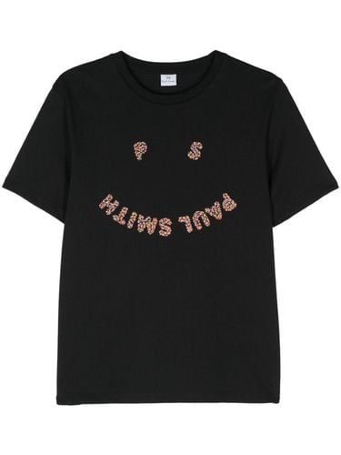 Happy Logo Cotton T-shirt - PS Paul Smith - Modalova