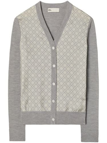 TORY BURCH - Wool V-necked Cardigan - Tory Burch - Modalova