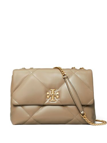 Kira Diamond Leather Shoulder Bag - Tory Burch - Modalova