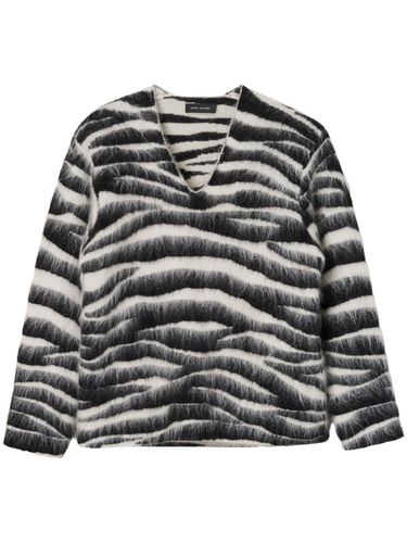 Zebra Print Wool Sweater - Marc Jacobs - Modalova