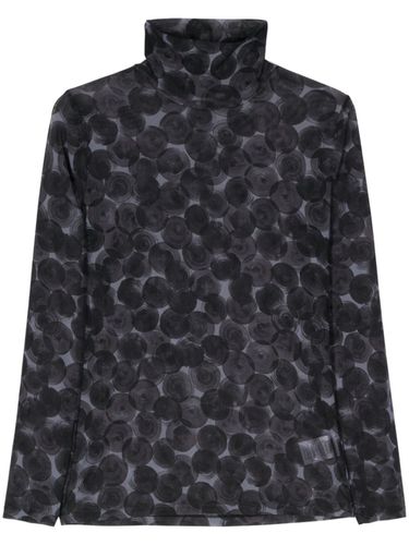 Printed High-neck Top - Dries Van Noten - Modalova