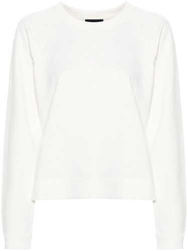 Logo Cotton Sweatshirt - Emporio Armani - Modalova