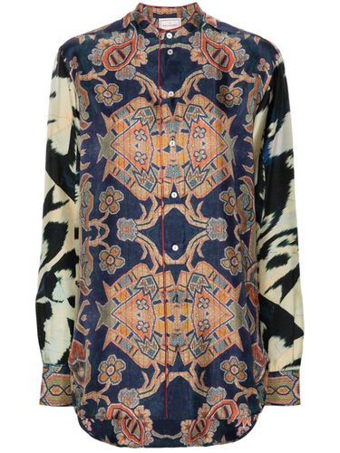 Printed Silk Shirt - Pierre-Louis Mascia - Modalova