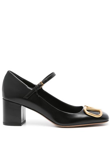 Vlogo Signature Leather Pumps - Valentino Garavani - Modalova