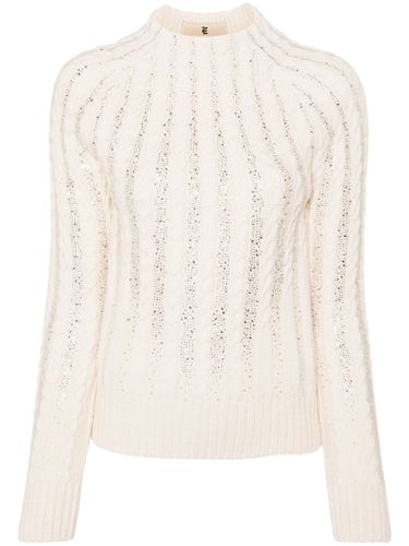 Wool Turtle-neck Sweater - Ermanno Scervino - Modalova