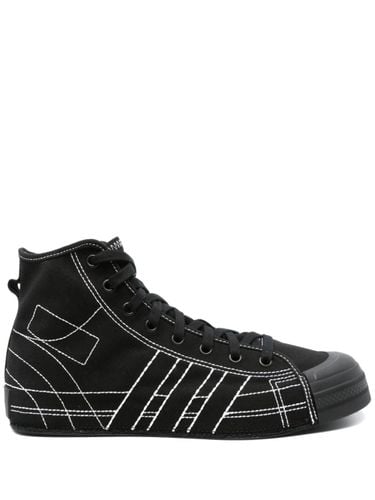 Y-3 - Nizza High Leather Sneakers - Y-3 - Modalova