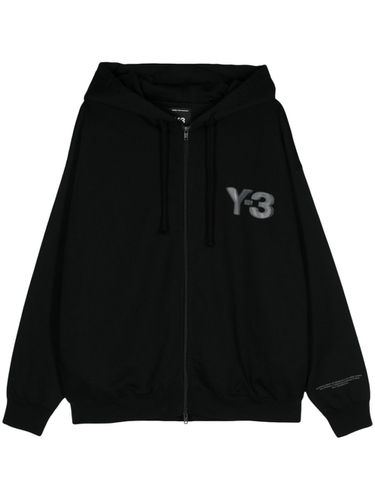 Y-3 - Logo Cotton Hoodie - Y-3 - Modalova