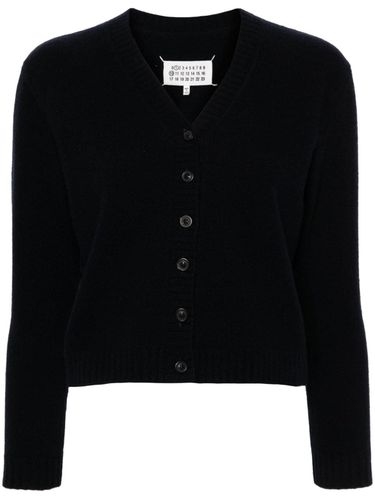 Wool V-necked Cardigan - Maison Margiela - Modalova