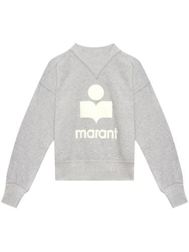 Moby Logo Cotton Sweatshirt - Marant Etoile - Modalova