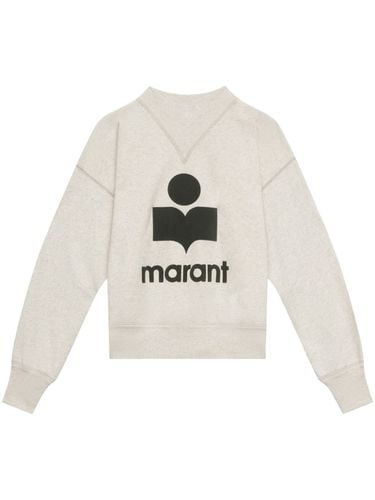 Moby Logo Cotton Sweatshirt - Marant Etoile - Modalova