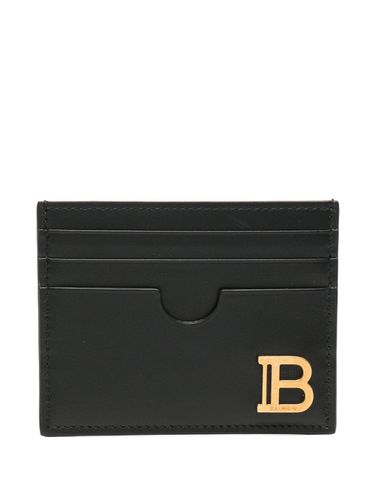 BALMAIN - B-buzz Leather Card Case - Balmain - Modalova