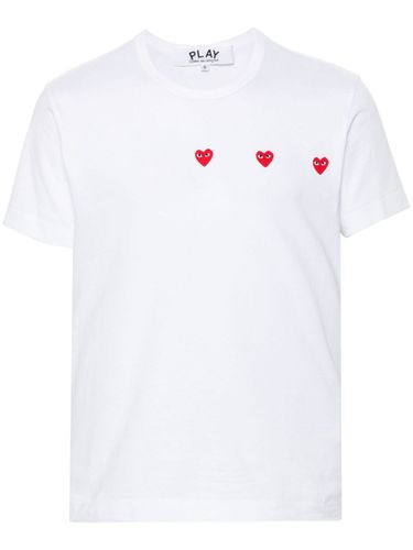 Logo Cotton T-shirt - Comme Des Garcons Play - Modalova