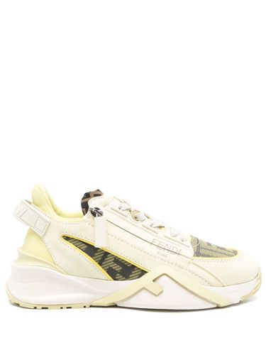 FENDI - Fendi Flow Leather Sneakers - Fendi - Modalova