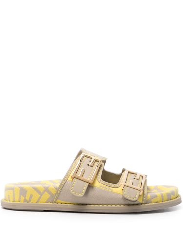 FENDI - Fendi Feel Leather Sandals - Fendi - Modalova