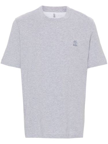 Logo Cotton T-shirt - Brunello Cucinelli - Modalova