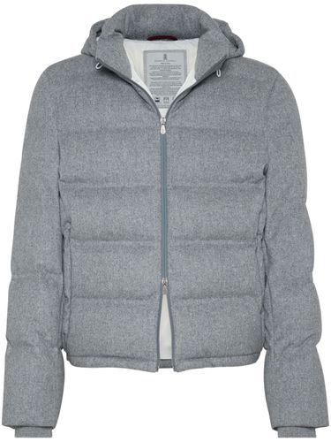 Wool Down Jacket - Brunello Cucinelli - Modalova