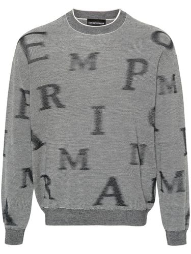 Wool Crewneck Sweater - Emporio Armani - Modalova