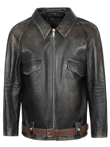 PRADA - Leather Jacket - Prada - Modalova