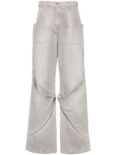 Wide-leg Denim Cotton Jeans - The Attico - Modalova