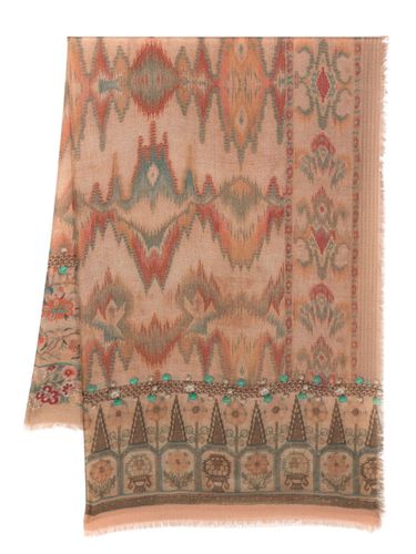 Printed Silk Scarf - Pierre-Louis Mascia - Modalova