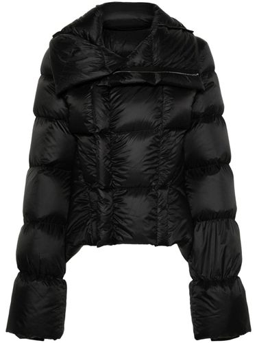 Funnel-neck Cropped Padded Jacket - Rick Owens - Modalova