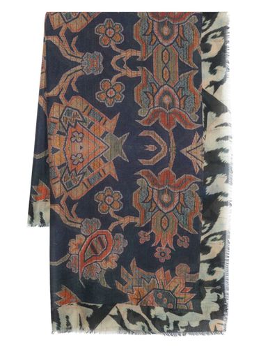 Printed Wool Scarf - Pierre-Louis Mascia - Modalova