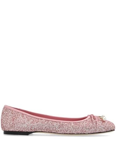 Elme Flat Glittered Ballets - Jimmy Choo - Modalova