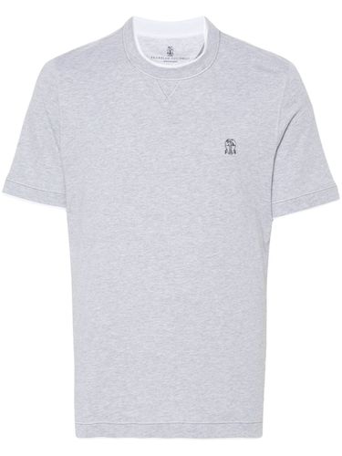 Logo Cotton T-shirt - Brunello Cucinelli - Modalova