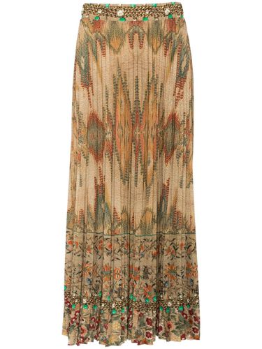 Printed Silk Skirt - Pierre-Louis Mascia - Modalova