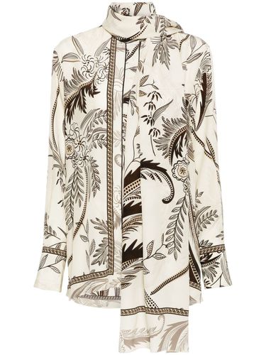 Printed Silk Shirt - For restless sleepers - Modalova