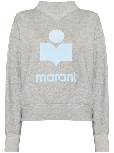 Moby Logo Cotton Sweatshirt - Marant Etoile - Modalova