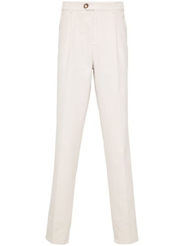 Cotton Chino Trousers - Brunello Cucinelli - Modalova