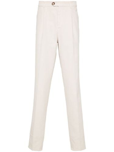 Cotton Chino Trousers - Brunello Cucinelli - Modalova