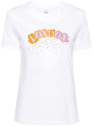 Printed Cotton T-shirt - PS Paul Smith - Modalova