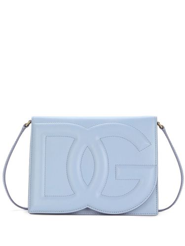 Dg Logo Leather Crossbody Bag - Dolce & Gabbana - Modalova