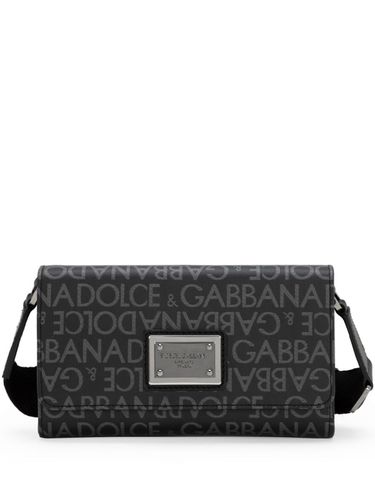 Allover Logo Crossbody Bag - Dolce & Gabbana - Modalova