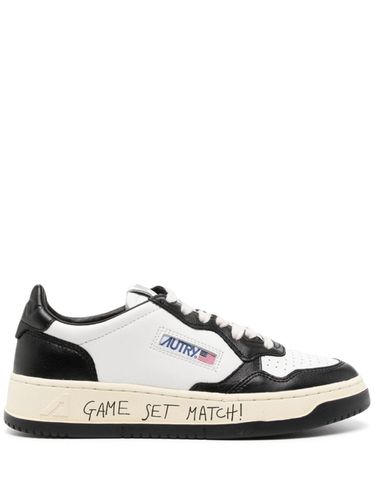 Medalist Low Leather Sneakers - Autry - Modalova