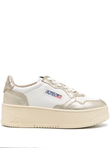 Platform Low Leather Sneakers - Autry - Modalova