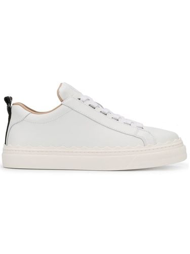 CHLOÉ - Lauren Leather Sneakers - Chloé - Modalova